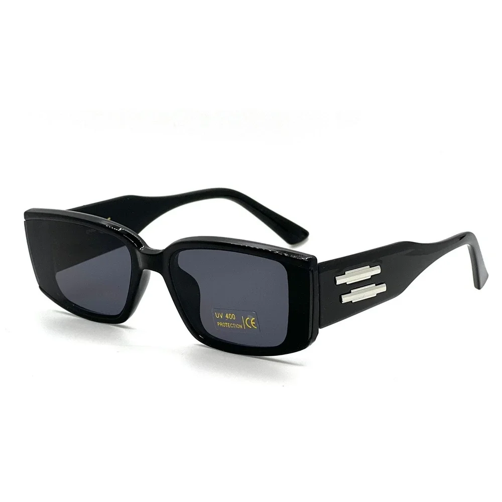 Retro Sunglasses Rectangle Frame UV400 Protection Fashion Sun Glasses Luxury Men